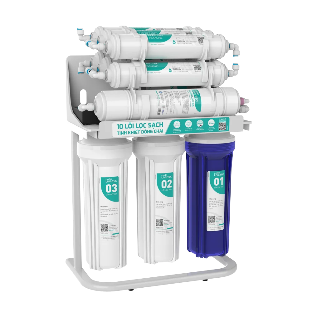 Máy lọc nước Livotec 216S – 10 Lõi Lọc – Mẫu Mới 2026