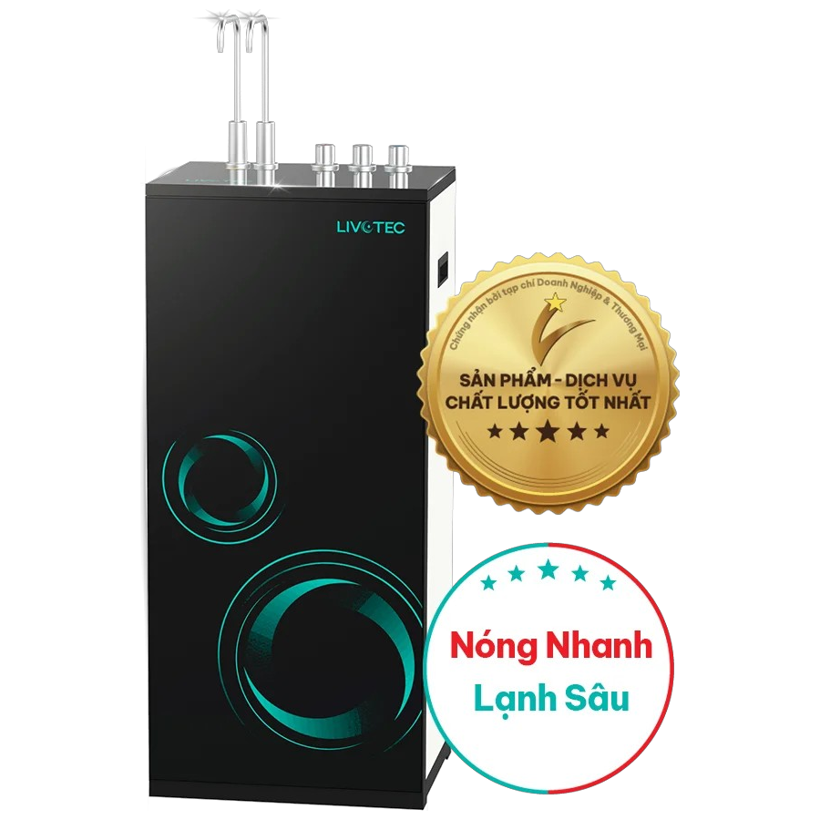 Máy lọc nước nóng lạnh Livotec 629S 10 lõi lọc
